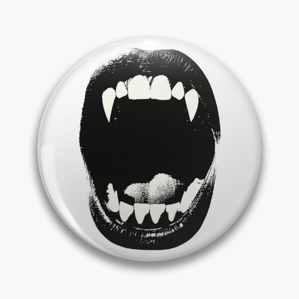 Item preview, Vintage Vampire Fangs Gothic Horror Retro designed and sold by Benlo0.