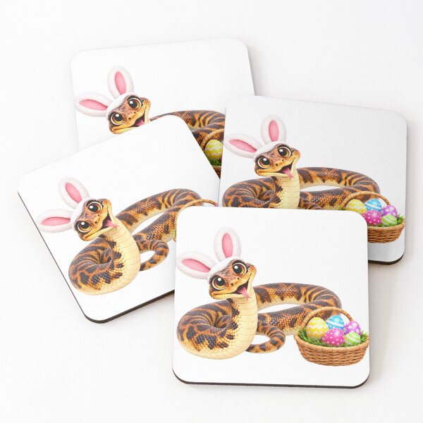 Artikelvorschau, Strahlende Madagaskar-Baumboa Ostern entworfen und verkauft von Sillytoe.