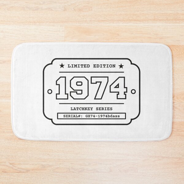 Item preview, 1974 Limited Edition Birth Year Latchkey Series Vintage Badge Black designed and sold by HYPNK.