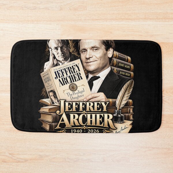Item preview, Jeffrey Archer British novelist memorial designed and sold by DogWorldArt.