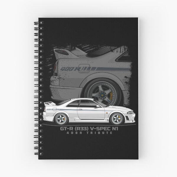 Item preview, GTR R33 VSPEC N1 400 R (Crystal White) designed and sold by JioojiProject.
