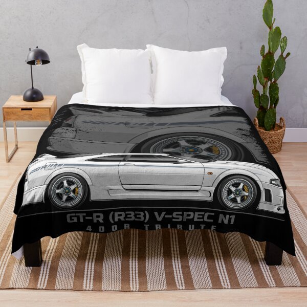 Item preview, GTR R33 VSPEC N1 400 R (Crystal White) designed and sold by JioojiProject.