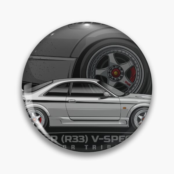 Item preview, GTR R33 VSPEC N1 400 R (Sonic Silver) designed and sold by JioojiProject.