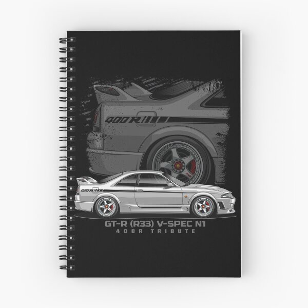 Item preview, GTR R33 VSPEC N1 400 R (Sonic Silver) designed and sold by JioojiProject.