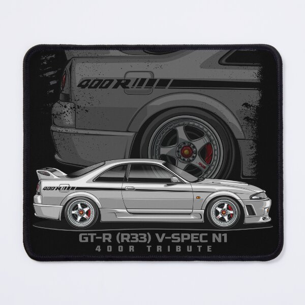 Item preview, GTR R33 VSPEC N1 400 R (Sonic Silver) designed and sold by JioojiProject.