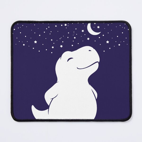 Item preview, Cute Dinosaur Stargazing Moon and Stars designed and sold by CaptainSeal.