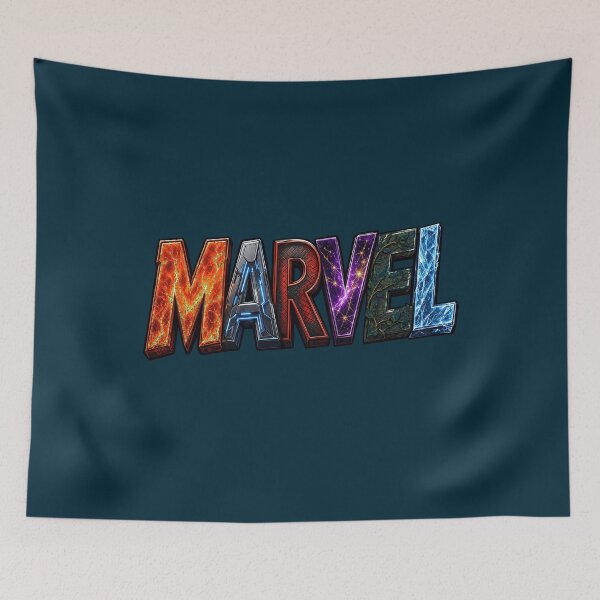 Item preview, Distressed Marvel Word Art designed and sold by Graciesfineg.
