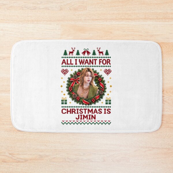 Item preview, All I Want For Christmas Is Jimin BTS Kpop Holidays Ugly Sweater designed and sold by jundobays.