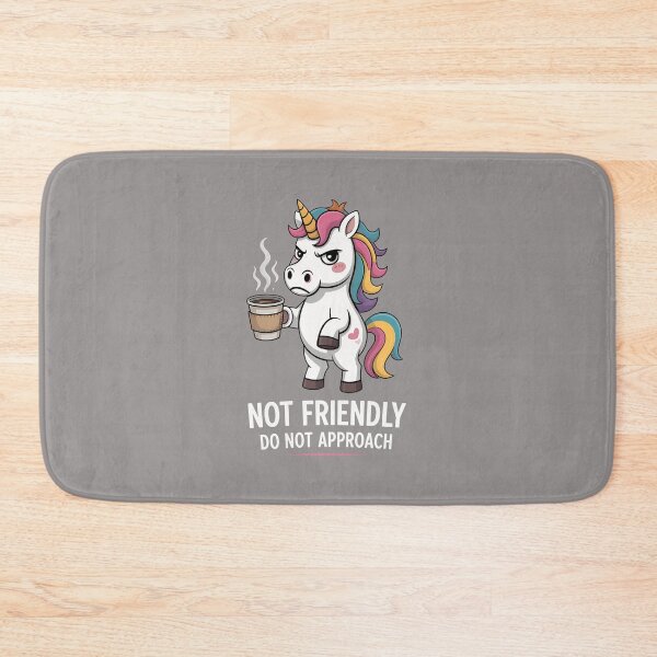 Item preview, Grumpy Unicorn Coffee Not Friendly Do Not Approach-35 designed and sold by MarinaLebede.