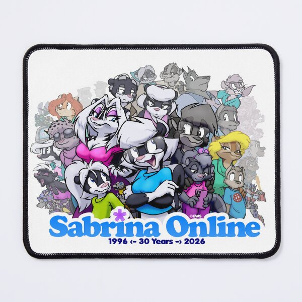 Item preview, Sabrina Online 30th Anniversary Crew (transp PNG) designed and sold by Eric Schwartz Productions.