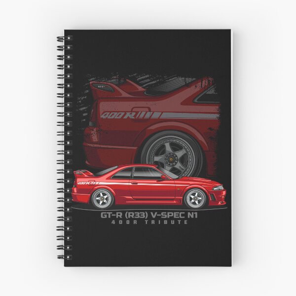 Item preview, GTR R33 VSPEC N1 400 R (Super Clear Red) designed and sold by JioojiProject.