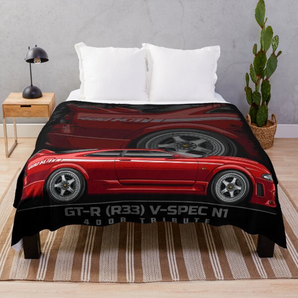 Aperçu de l'œuvre GTR R33 VSPEC N1 400 R (Rouge Super Clair) créée et vendue par JioojiProject.