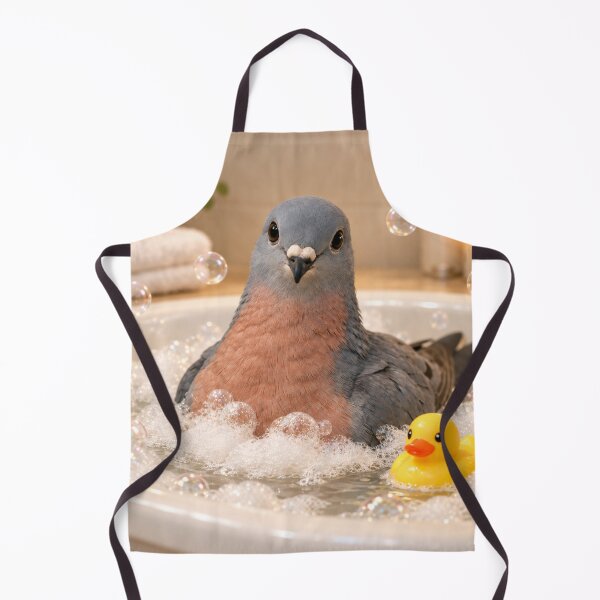 Item preview, Happy Passenger Pigeon Bubble Bath designed and sold by Sillytoe.