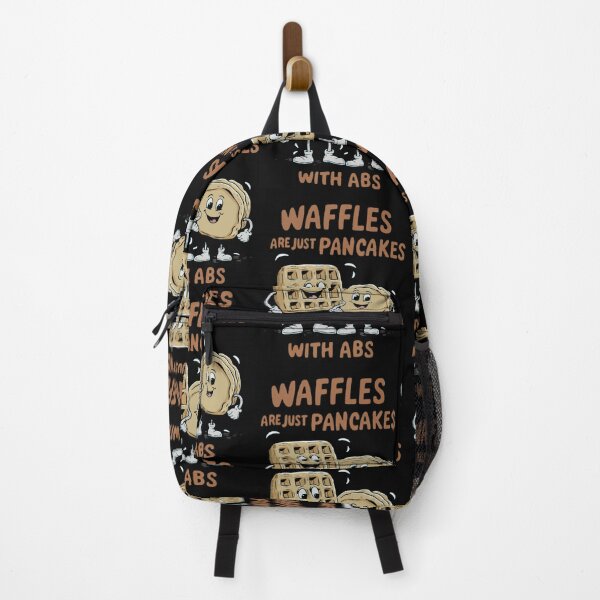Item preview, Funny Cartoon Breakfast Waffle Pancake Fitness Pun designed and sold by RobbieWild48.
