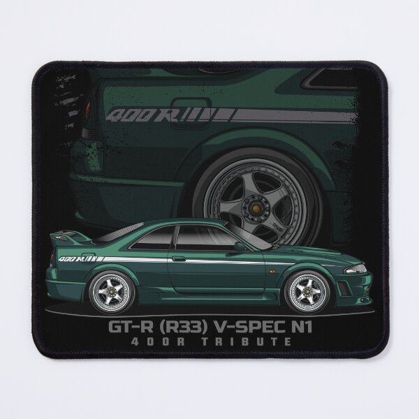 Item preview, GTR R33 VSPEC N1 400 R (Dark Green Metallic) designed and sold by JioojiProject.