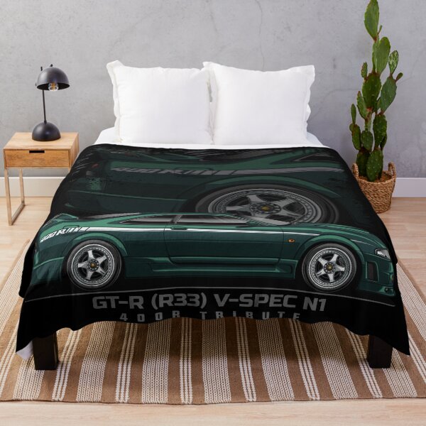 Aperçu de l'œuvre GTR R33 VSPEC N1 400 R (Vert foncé métallisé) créée et vendue par JioojiProject.