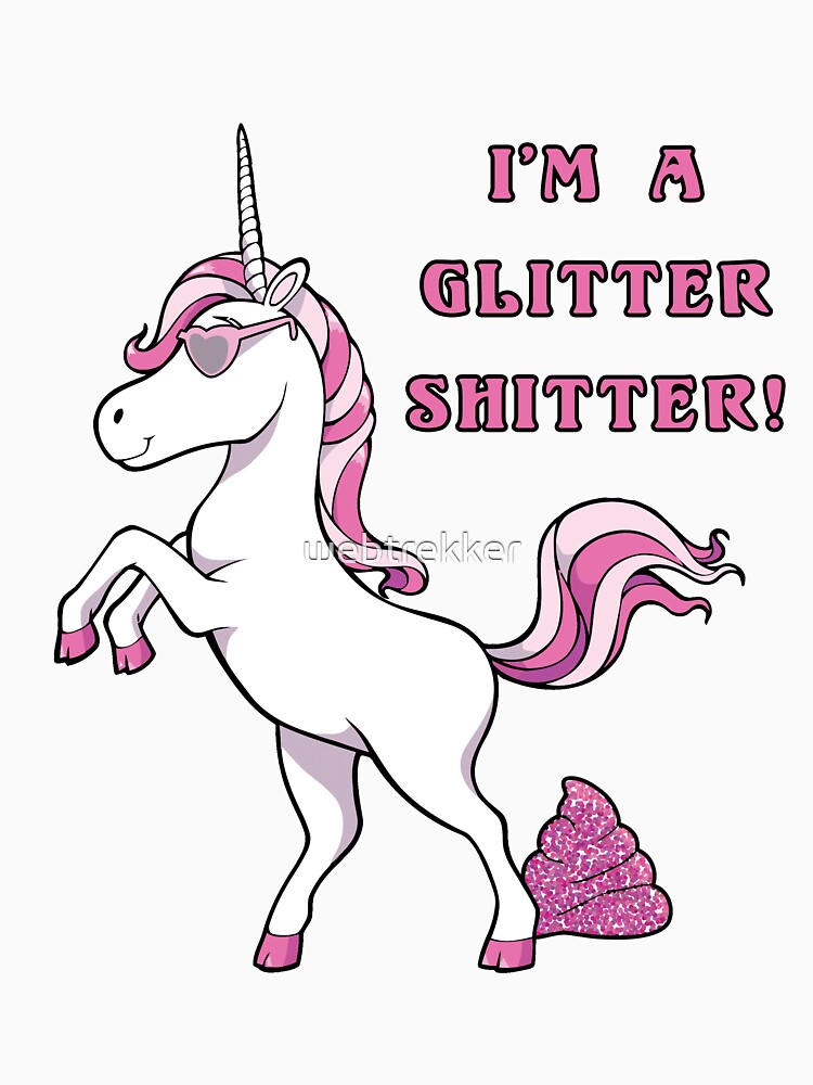 Thumbnail 7 of 7, Essential T-Shirt, Unicorn with Attitude - Pink designed and sold by webtrekker.