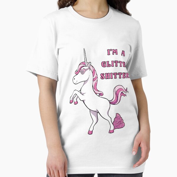 Unicorn with Attitude - Pink Essential T-Shirt