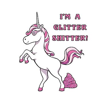 Artwork thumbnail, Unicorn with Attitude - Pink by webtrekker
