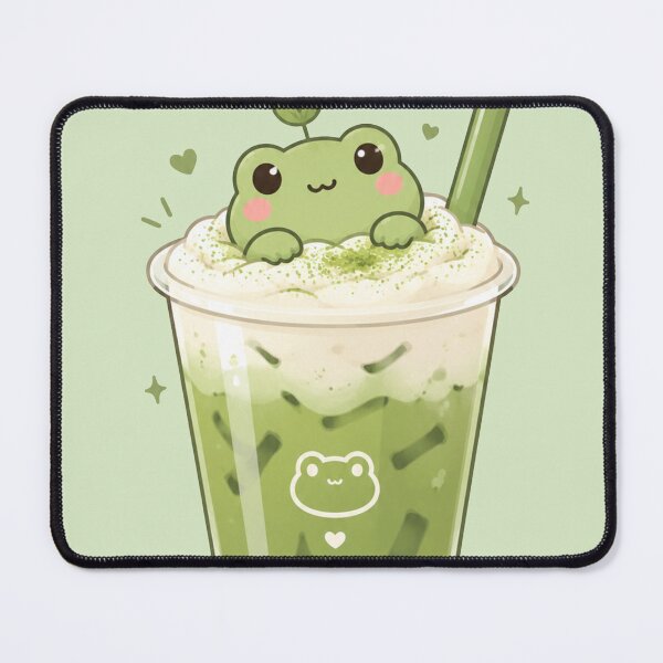 Item preview, Kawaii Matcha Frog designed and sold by EsenciaZen.
