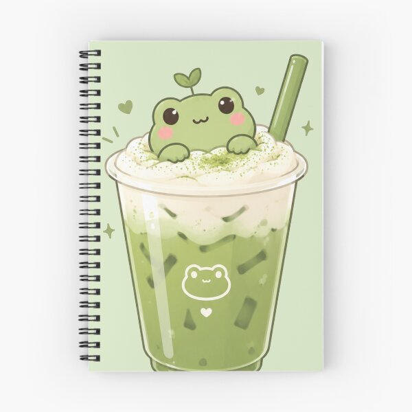 Item preview, Kawaii Matcha Frog designed and sold by EsenciaZen.
