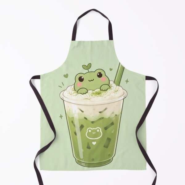 Item preview, Kawaii Matcha Frog designed and sold by EsenciaZen.