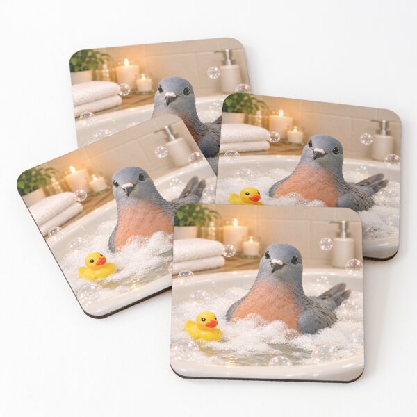 Item preview, Curious Passenger Pigeon Bubble Bath designed and sold by Sillytoe.