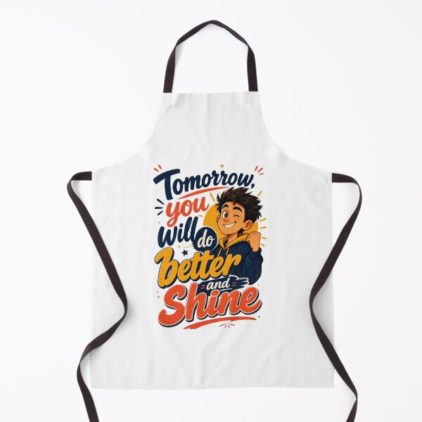 Item preview, Tommorrow, you will do better and shine! designed and sold by GoodPlaceToShop.