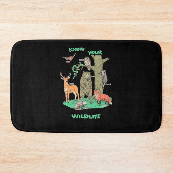 Item preview, Educational Forest Wildlife Animals Chart Illustration designed and sold by LilyanSmith64.