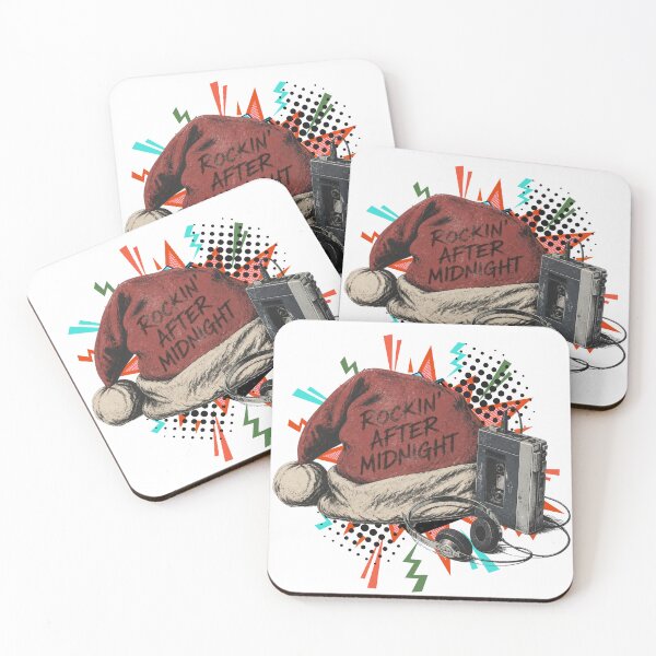 Item preview, Rockin’ After Midnight – Santa Hat & Walkman designed and sold by Nacho Average Designs.
