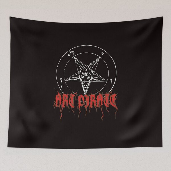 Item preview, Occult Pentagram Dark Art Pirate  designed and sold by BeautyDesignNo1.
