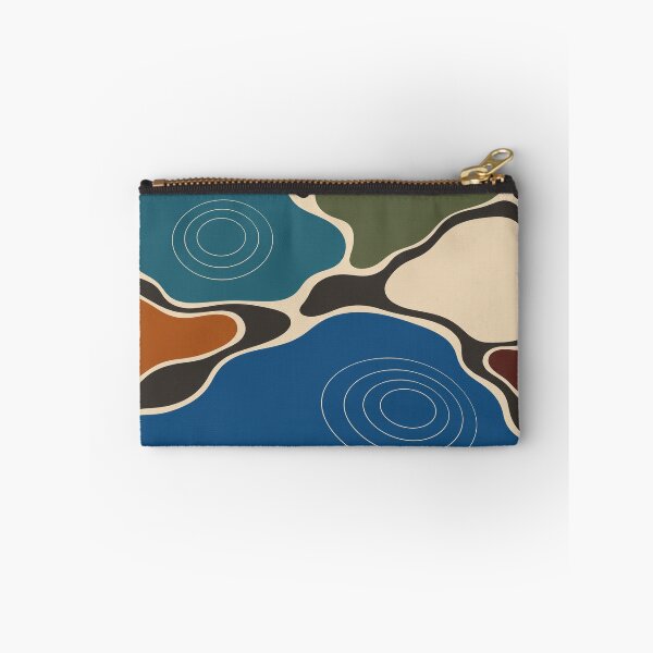 Item preview, Tide Pool – Abstract Coastal Bath Mat designed and sold by astersgraphics.