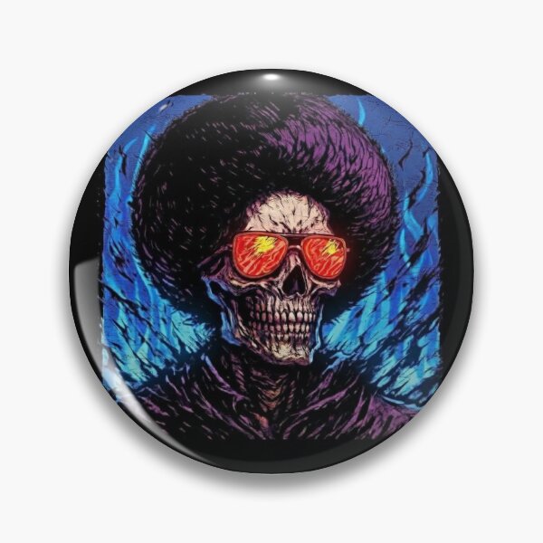 Item preview, Afro Skull Punk designed and sold by deafhoops1.