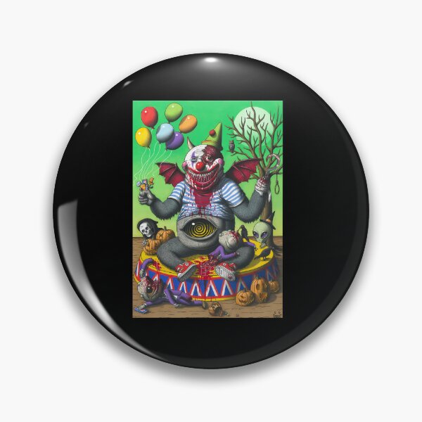 Item preview, Creepy Circus Clown Monster Dark Carnival Cartoon designed and sold by Dong37xLacAamM.