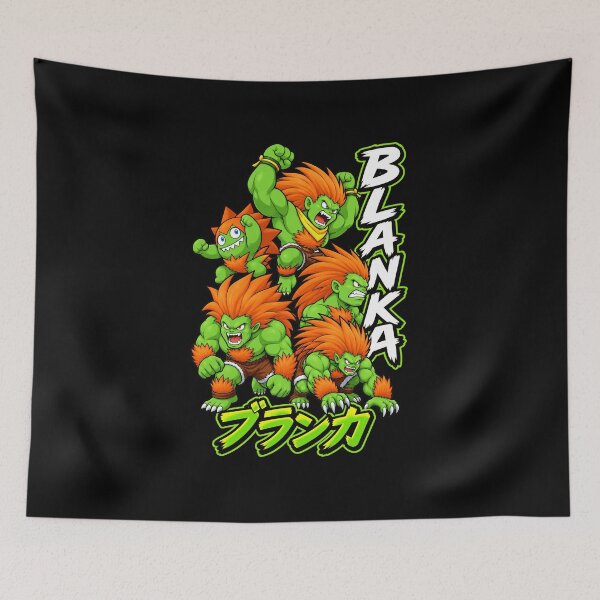 Item preview, Blanka Fighter designed and sold by RoyAGreen.