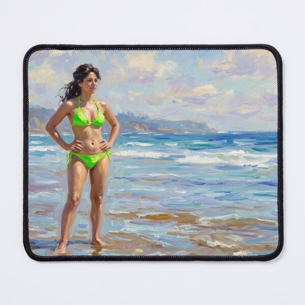 Item preview, "Lady At The Beach" designed and sold by robryecran-2.