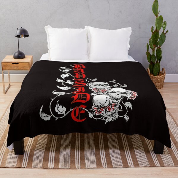 Item preview, BAYSIDE Skulls Roses Vines Dark  designed and sold by BeautyDesignNo1.