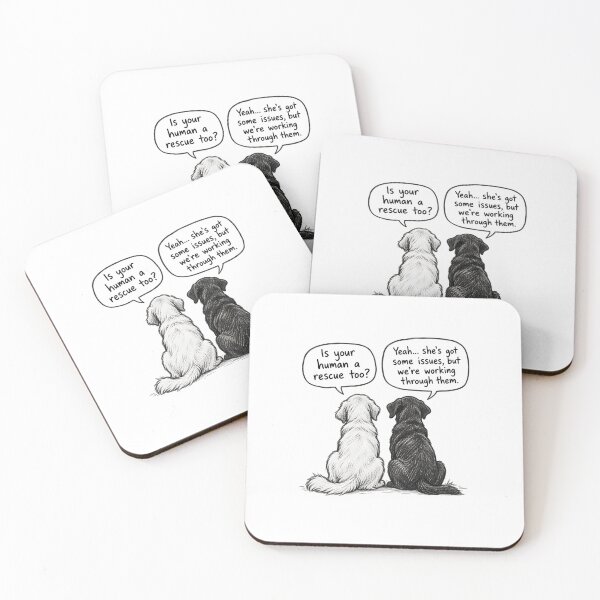 Item preview, Is Your Human a Rescue designed and sold by Ajahakodoma.