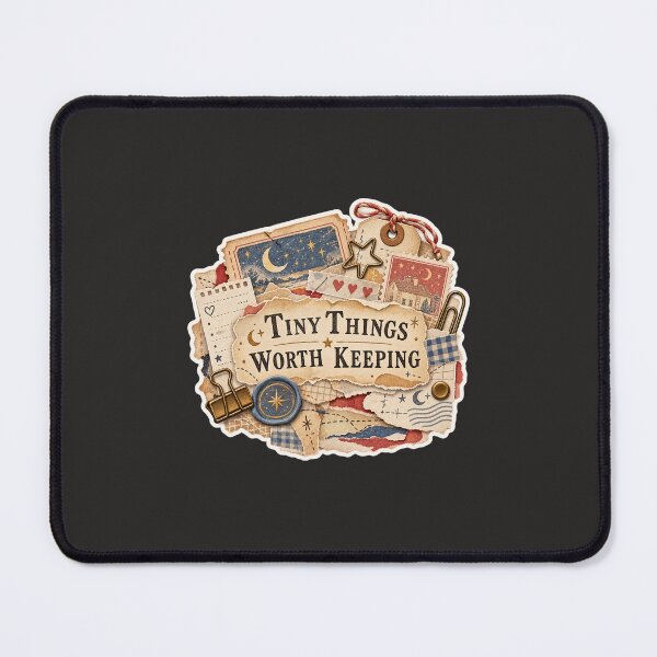Item preview, Junk Journaling Vintage Collage – Tiny Things Worth Keeping designed and sold by novadawy.