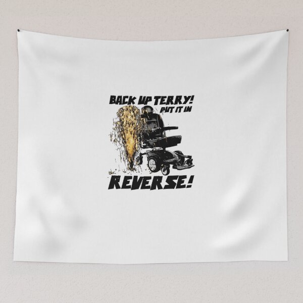 Item preview, Funny Electric Wheelchair Reverse Graphic Slogan designed and sold by DarenKutch65.