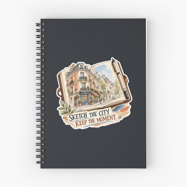 Item preview, Urban Sketching Architecture – Ink and Watercolor City Sketch designed and sold by novadawy.