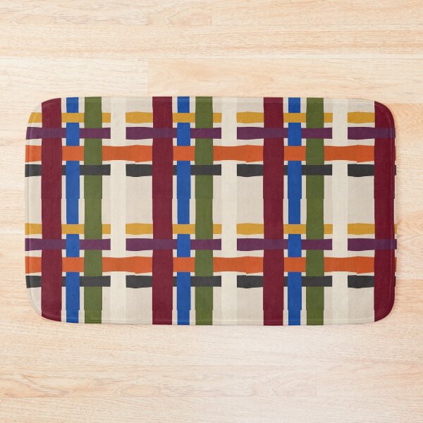 Item preview, Over Under – Modern Woven Geometric Throw Pillow designed and sold by astersgraphics.