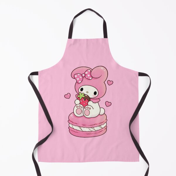 Item preview, Melody on a large pink macaron designed and sold by YChangShop.