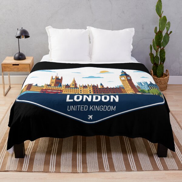 Item preview, London United Kingdom Travel Souvenir designed and sold by RareDeerArt.