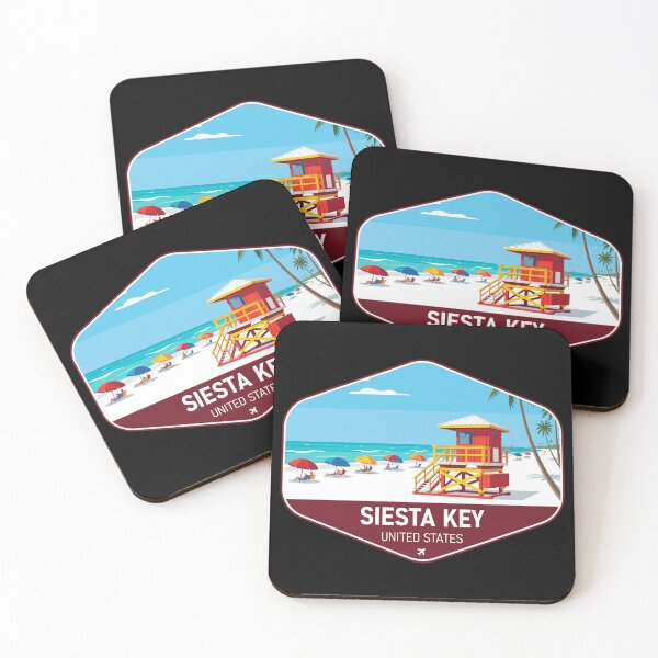 Artikelvorschau, Siesta Key, USA – Reisesouvenir entworfen und verkauft von RareDeerArt.