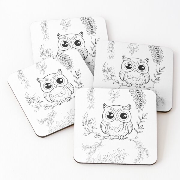 Item preview, The peaceful owl designed and sold by Zamoraart26.