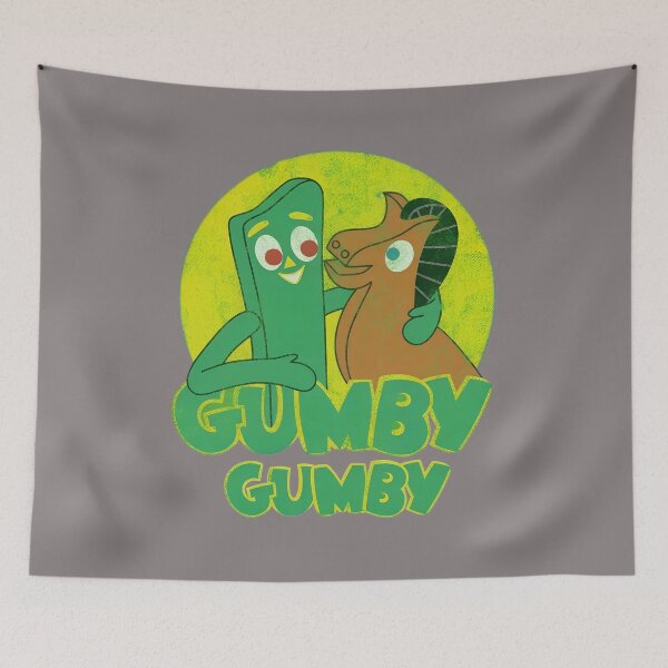 Item preview, Gumby and Pokey Friendship Retro T-Shirt-87 designed and sold by LukasBayer.