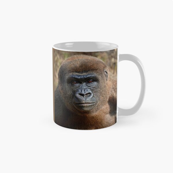 Item preview, Thoughtful Gorilla in Natural Habitat designed and sold by Savannah Gibbs.