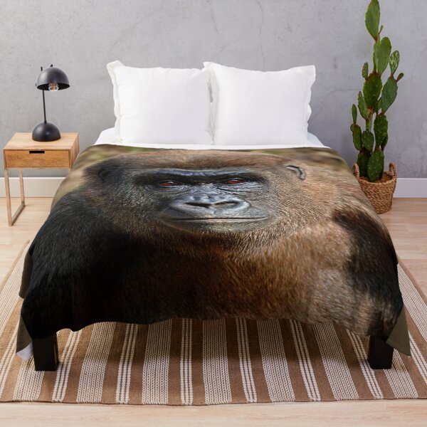 Item preview, Thoughtful Gorilla in Natural Habitat designed and sold by Savannah Gibbs.