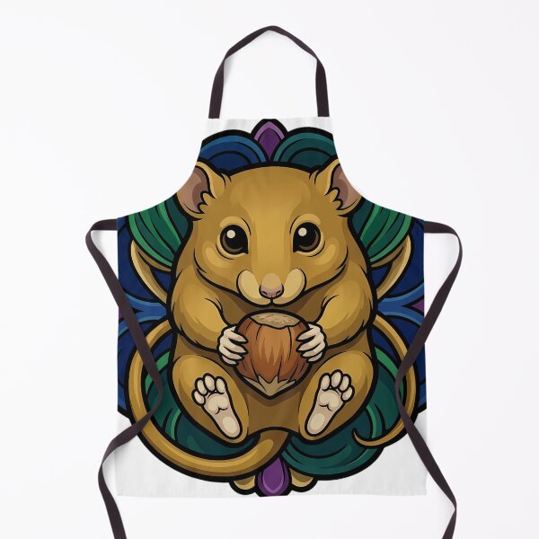Item preview, Gothic Witches Sabbath — Hazel Dormouse with a Hazel Nut — Dark Familiar Emblem designed and sold by IllumeInk.